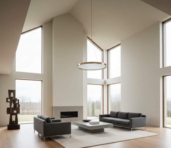 Une sensation d'espace et de lumière spectaculaire